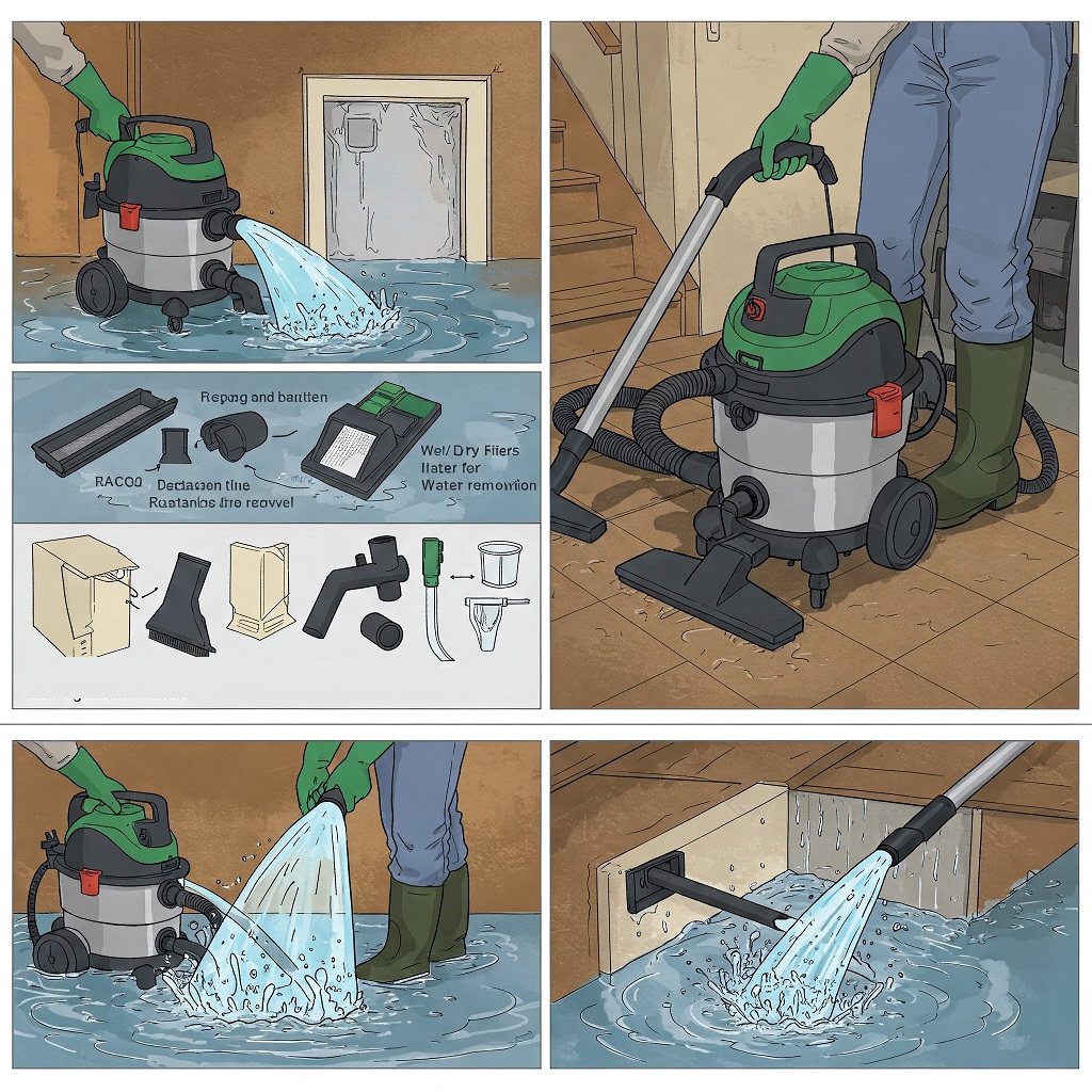 How To Use A Shop Vac To Vacuum Water?