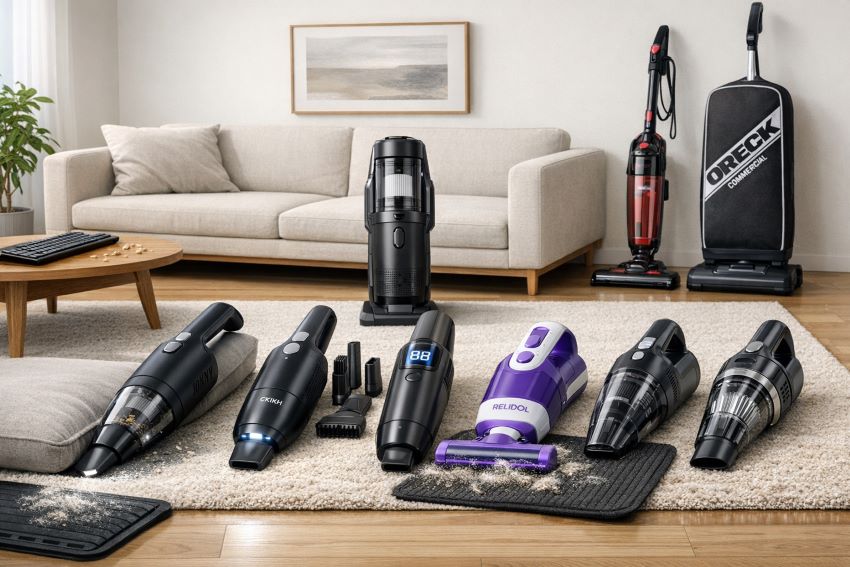 Best Affordable Handheld And Cordless Vacuums 2026: Car, Home And Pet Hair Picks