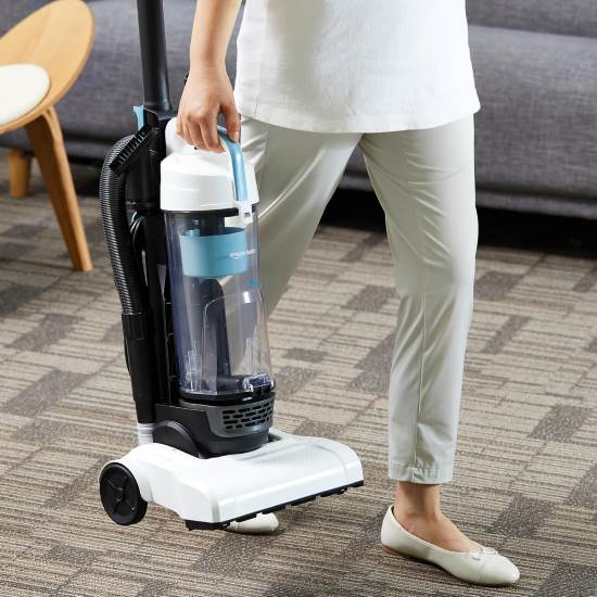 Amazon Basics Upright Bagless Lightweight Vacuum Cleaner