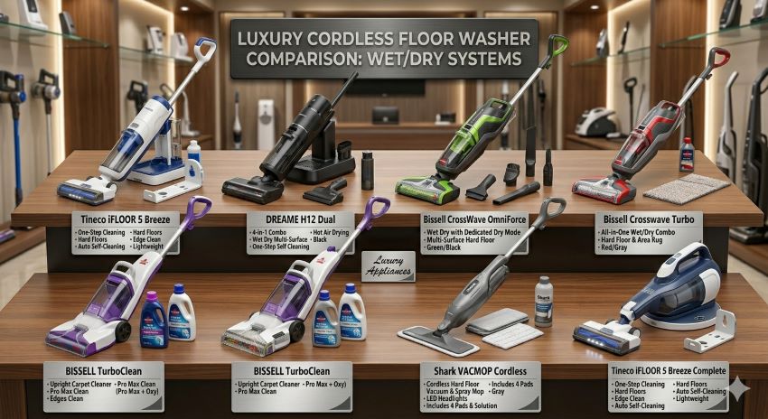 Best Affordable Wet Dry Vacuums in Florida (2026): Tineco vs Dreame vs Bissell—Which One Truly Cleans Better?