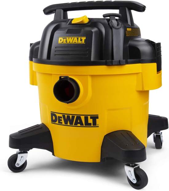 DEWALT DXV06P 6 Gallon Poly Wet Dry Vacuum