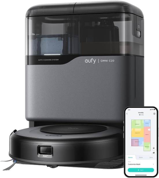 Eufy Robot Vacuum with Self Emptying Station