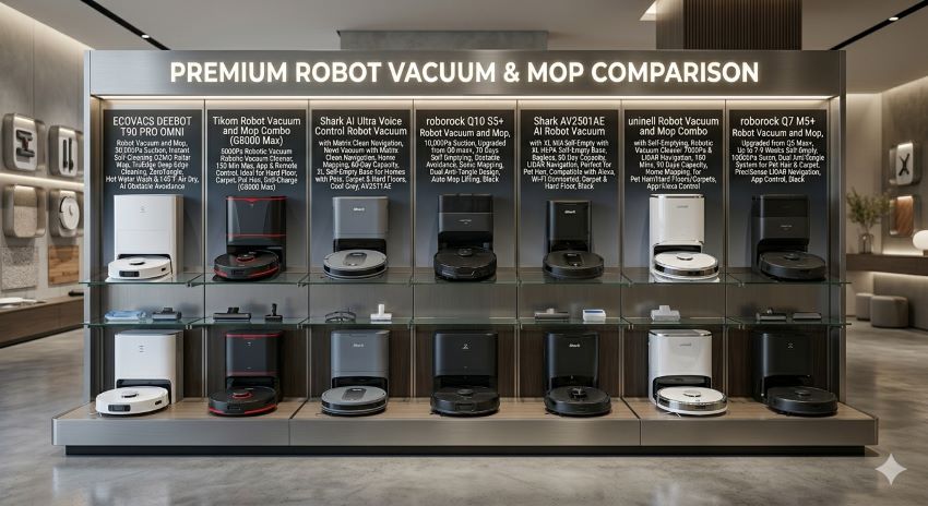 Best Affordable Robot Vacuum & Mop Combos in New York (2026): 7 Models Compared—One Dominates Pet Hair