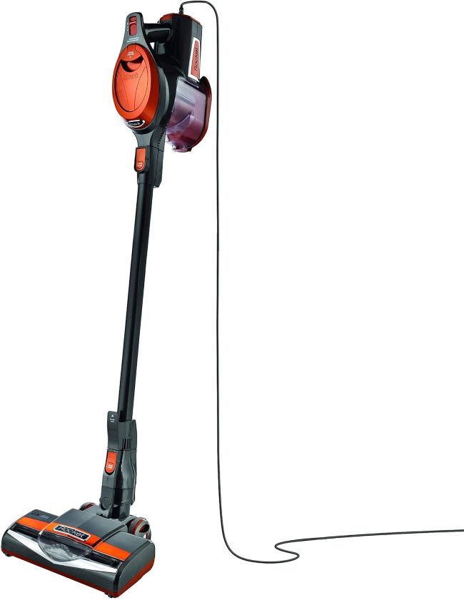 Shark Rocket Ultra-Light HV301 corded stick vacuum for carpets and hard floors with swivel steering and lightweight design