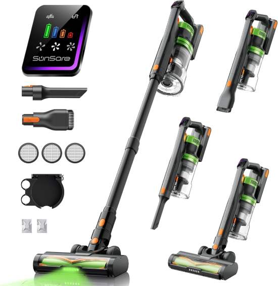 SunSare Cordless Vacuum Cleaner 50KPa
