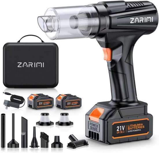 ZARIMI Cordless Handheld Car Vacuum Cleaner