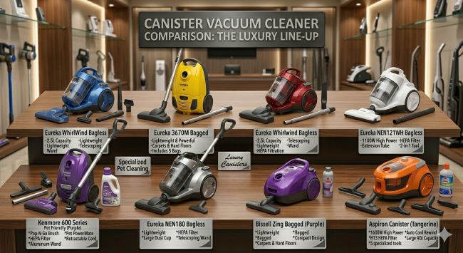 Best Affordable Canister Vacuums in Illinois for Pet Hair & Carpets: Hidden Budget Winner Revealed