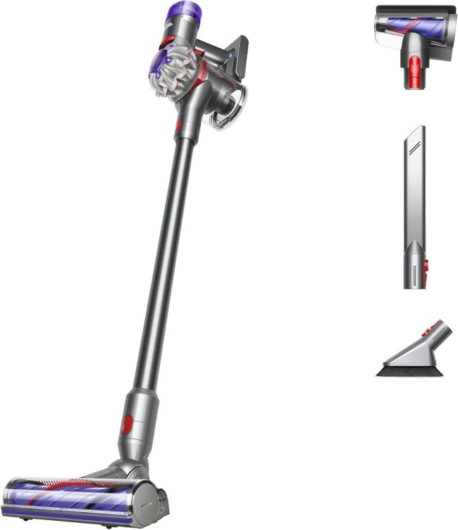 Dyson V8 Plus cordless vacuum cleaner for hard floors and carpets with handheld conversion and up to 40 minutes runtime