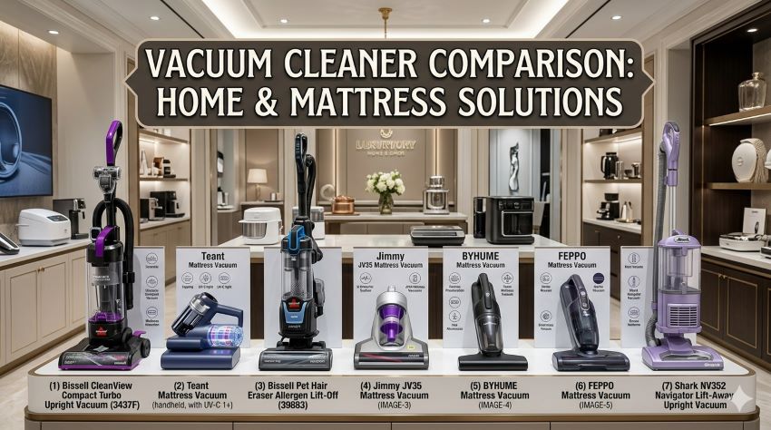 Best Mattress Vacuum Cleaners in Florida (FL) – Which One Could Make Beds Feel Cleaner?