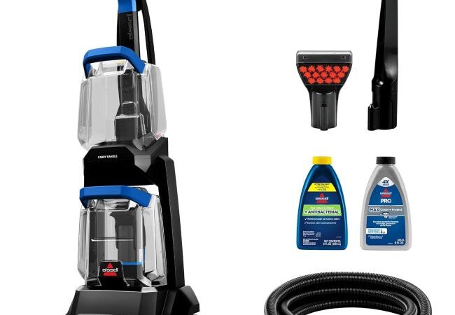 BISSELL 3746 Carpet Cleaner with XL capacity for larger cleaning jobs