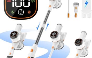 Tikom V500 Cordless Vacuum with 40,000Pa suction and LED display