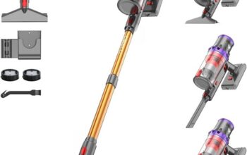 Coovy SU7 Cordless Vacuum for pet hair and home cleaning