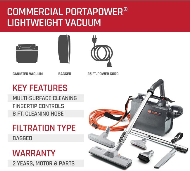 Hoover PortaPower vacuum for everyday cleaning