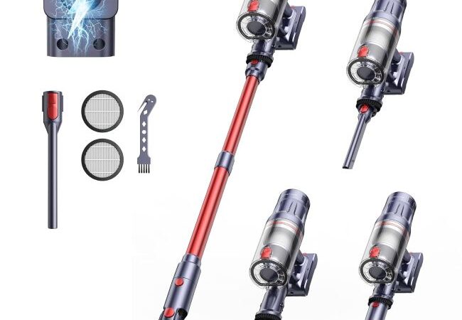 INTETURE Cordless Vacuum cleaner for home use