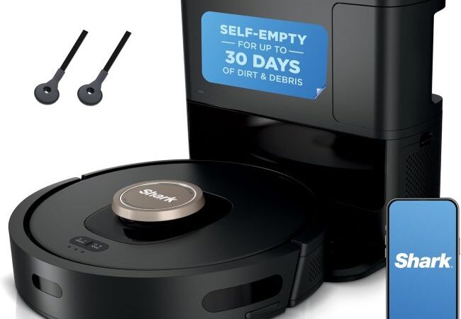 Shark AV2501AE AI Robot Vacuum with self-emptying base